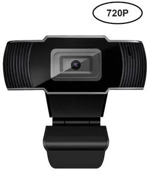 720P Black HD Webcam Auto Focusing Web Camera with Microphone For PC Laptop USA 720P Black HD Webcam Auto Focusing Web Camera with Microphone For PC Laptop USA