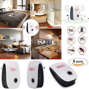 6x Ultrasonic Electronic Anti Mosquito Pest Bug Insect Cockroach Repeller Reject