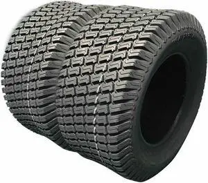 Two 22x11.00-10 22x11-10 22x11x10 Lawn Mower Tractor Turf Tires 4 Ply Rated