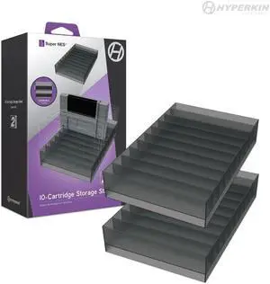 Hyperkin 10-Cartridge Storage Stand (2 Pack) For SNES®