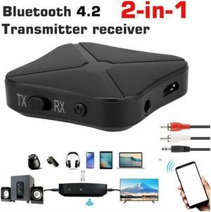 2in1 Bluetooth Transmitter &Receiver Wireless Home Music TV Stereo Audio Adapter