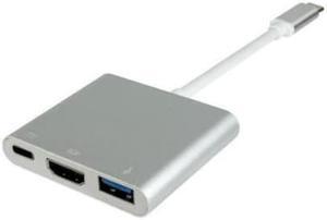 USB 3.1 Gen1 Type-C to USB 3.0 Type-A, 4K HDMI with Power Delivery Components MD3100CH