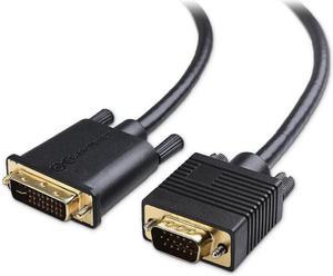 Cable Matters VGA to DVI I Cable (DVI-I to VGA/DVI to VGA Cable) - 6 Feet
100% B