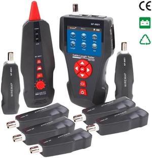 Noyafa NF-8601W Multi-functional Nework cable tester For RJ45, RJ11, BNC, PING/POE 8 Identif, Network Cable Tester LAN RJ11 RJ45 BNC STP/UTP 5E,6E LAN Cable Tester FOR 8 pc ports