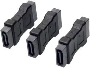 High quanlity 7PIN SATA 3.0 data male to male Port adapter straight angle 7P Serial ATA III 6Gbps Jack Connector Coupler
