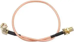 3Pcs 100CM SMA cable SMA Male Right Angle to SMA Female RF Coax Pigtail Cable Wire RG316 Connector Adapter