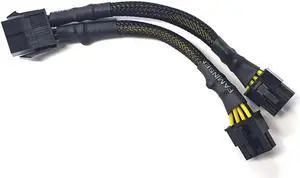 BitFenix BFA-MSC-8EPS45WK-RP 1.47 ft. Intel EPS 8-pin Extension Cable Male to Female