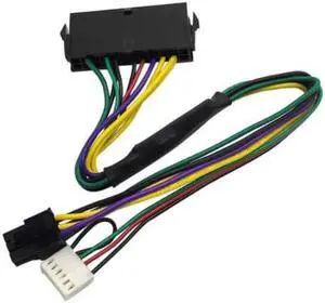 24 Pin to 6 Pin ATX Power Adapter Cable for HP Z220 Z230 SFF MT TWR Series 4000 6005 8300 ProDesk 600 G1 EliteDesk 800 G1 13-inch(33cm)