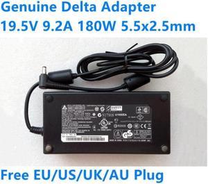 19.5V 9.2A 180W 5.5x2.5mm DELTA ADP-180NB BC AC Power Adapter For MSI GT60 2PE-1055CN GT70 2OC-059US GX70 Laptop Charger