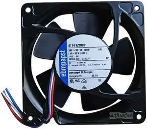 Original New ebmpapst 4114N/2H8P Axial Fan 24V 5A 120W 4wire 120X120X38MM Cooling Fans