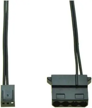 4pin Molex Female Port to 3Pin Female PC Fan Cooling Converter Cable D plug IDE Power to 3 Pin Connector Power supply Cable