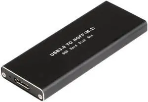 USB 3.0 to NGFF M.2 SSD Adapter Card External Enclosure Case Cover +Tool PCI-E PCI Express M.2 Specification 1.0