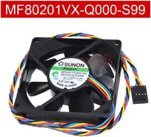 For SUNON MF80201VX-Q000-S99 12V 3.84W 80*80*20MM 4 Lines PWM Control Speed Fan