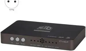 HDMI Converter/2D to 3D/Video Converter Left and Right Up and Down Format to 3D Suitable Projection Blu-Ray Film EU Plug
