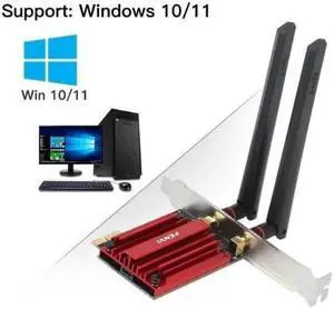 BE200 WIFI 7 Wireless Wifi Card BE200NGW Bluetooth 5.4 802.11AX Tri-Band M.2 NGFF Network adapter for Win10/11