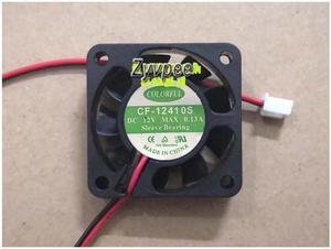 Colorful CF-12410S 4010 12V 0.13A DC fan with 2 Wires 2 Pins connector for North South Bridge chip