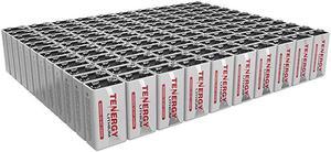 9V Lithium Batteries, 10 Years Shelf Life Lithium 9 Volt Non Rechargeable Batteries - Bulk 120 Pack