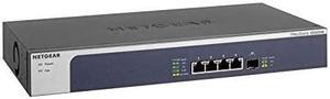 5Port 10G MultiGigabit Ethernet Unmanaged Switch XS505M with 1 x 10G SFP+ DesktopRackmount and ProSAFE Limited Lifetime Protection