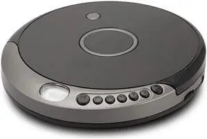 PCB319B Portable Cd Player with Bluetooth Includes Stereo Earbuds Black