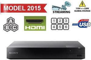 Region Free DVD and Zone ABC Blu Ray Player with 100240 Volt 5060 Hz Free 6 HDMI Cable and US European Adapter