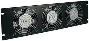 SRXFAN3U Rack Enclosure Cabinet Fan Panel Airflow Management 230V 3URM