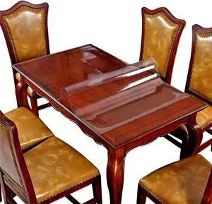 Clear Table Cover Protector Wood Furniture Dining Coffee Glass Marble Tabletop Protection Gaming Table Pad Eco Thick Clear Plastic PVC Wipeable Waterproof Square Vinyl Tablecloth 16 x 44 Inch Clear Table Cover Protector Wood Furniture Dining Coffee Glass Marble Tabletop Protection Gaming Table Pad Eco Thick Clear Plastic PVC Wipeable Waterproof Square Vinyl Tablecloth 16 x 44 Inch