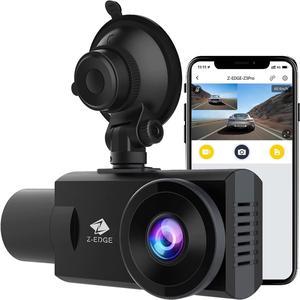 LANMODO 2 Channel D1 4K Dash Cam with 5G WiFi GPS App, Front 4K Inside 2.5K  Dash Camera, Car Camera with Loop Recording, IR Night Vision, WDR, 24hr