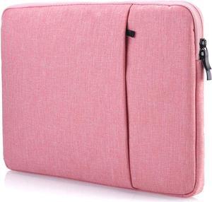 12-Inch Laptop Tablet Sleeve Case Canvas Cover for 2022-2014 Surface Pro 4/5 / 6/7 / 7+ / 8/9|Surface Laptop Go 1/2 12.4|MacBook Air/Pro 13 M1|Samsung Galaxy Tab S8+/S7+ Bag (Pink)