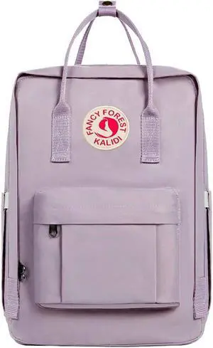 KALIDI Casual Laptop Backpack 15 Inches Square Daypack Totepack Travel Bag | Anti Splash Multi Pockets Classic Adjustable Rucksack For Outdoor Sports College Hiking Gym Camping Women, Purple KALIDI Casual Laptop Backpack 15 Inches Square Daypack Totepack Travel Bag | Anti Splash Multi Pockets Classic Adjustable Rucksack For Outdoor Sports College Hiking Gym Camping Women, Purple