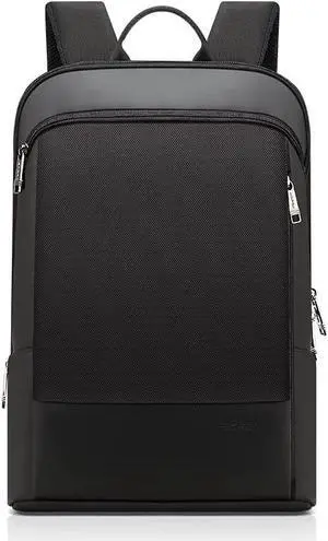 BOPAI Business Backpack for 15 inch Slim Laptop Backpack Waterproof Anti Theft Backpack Lightweight Travel Backpack Commuter Black