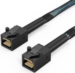 CableCreation Internal Mini SAS HD Cable, Mini SAS SFF-8643 to SFF-8643 Cable, 3.3FT