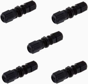 ANMBEST 5PCS M20 RJ45 Waterproof Cat5/5e 8P8C Connector IP67 Ethernet LAN Cable Connector Double Head Outdoor LAN Coupler Adapter Female to Female