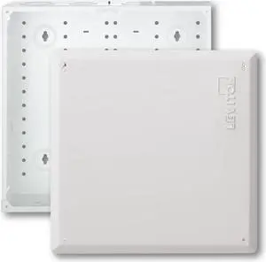 Leviton 47605-140 14" SMC, Structured Media Enclosure with Cover, White