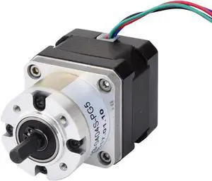 STEPPERONLINE 5:1 Planetary Gearbox Nema 17 Stepper Motor 0.4A for DIY CNC Robot 3D Printer