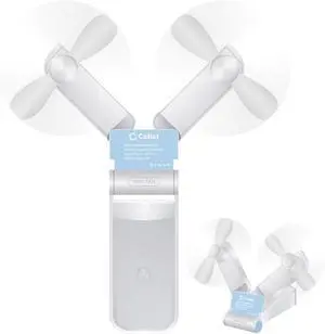 Cellet Small USB Desk Fan 6 Inch UFO Shape, Mini Personal Portable Powered Ultra Slim and Compact USB Powered Foldable Desktop Fan, Cooling Fan for Home Office, Dorm, Outdoor Travel, and More (Blue) Cellet Small USB Desk Fan 6 Inch UFO Shape, Mini Personal Portable Powered Ultra Slim and Compact USB Powered Foldable Desktop Fan, Cooling Fan for Home Office, Dorm, Outdoor Travel, and More (Blue)