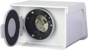 Controls Non-Metallic Power Inlet Box, Amps 50