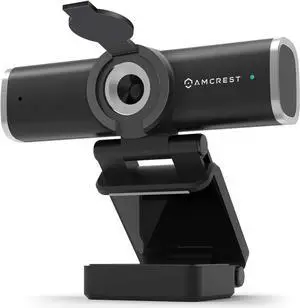 Amcrest 1080P Webcam with Microphone for Desktop, Web Cam Computer Camera, Streaming HD USB Web Camera for Laptop & PC with Privacy Cover, Wide Angle Lens, Superior Low Light (AWC195-B)