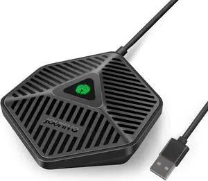 Conference USB Microphone, 360° Omnidirectional Computer Mic with Mute Button for Video Conference, Recording, Skype, Online Class, Plug & Play Compatible with Windows/macOS/PC/Laptop(JV808) Conference USB Microphone, 360° Omnidirectional Computer Mic with Mute Button for Video Conference, Recording, Skype, Online Class, Plug & Play Compatible with Windows/macOS/PC/Laptop(JV808)