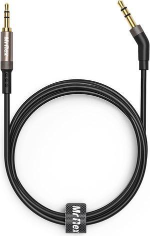 3.5mm to 2.5mm Aux Cable Cord for  700 QuietComfort Ultra QC45 QC35II QC35 QC25 Noise Cancelling Headphones JBL E45BT E55BT E65BTNC Bluetooth Earphone Audio Replacement Wire (1-Pack 5FT)