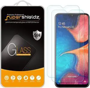 (2 Pack) Designed for  Galaxy A20 (Not Fit for Galaxy S20) Tempered Glass Screen Protector Anti Scratch Bubble Free