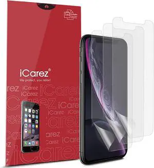 iCarez Matte Screen Protector for iPhone 11 iPhone XR 6.1-Inches, 3-Pack Anti-glare