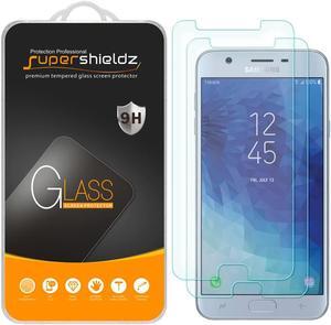 Supershieldz (2 Pack) Designed for Samsung (Galaxy J7 Star) Tempered Glass Screen Protector, Anti Scratch, Bubble Free, Welcome to consult