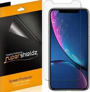 Supershieldz (6 Pack) Designed for Apple iPhone 11 and iPhone XR (6.1 inch) Screen Protector, Anti Glare and Anti Fingerprint (Matte) Shield, Welcome to consult