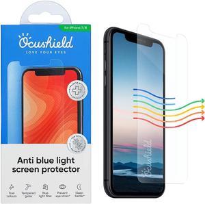 Ocushield for iPhone 7/8 - Anti Blue Light Tempered Glass Screen Protector - Accredited Medical Device- Protect Your Eyes & Improve Sleep