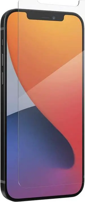 ZAGG InvisibleShield Glass Elite Plus Screen Protector - Made for iPhone 12 Pro, iPhone 12, iPhone 11, iPhone XR - Case Friendly Screen - Impact & Scratch Protection, clear (200106651)