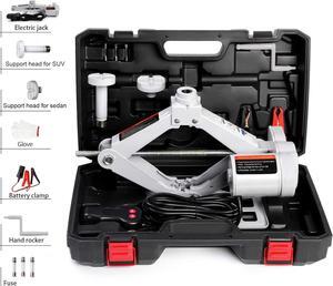 Electric Car Jack Car Floor Jack 3 Ton All-in-one Automatic 12v Scissor Lift Jack Car Repair Tool for Sedans and SUV