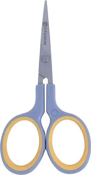 Westcott 4" Sewing Titanium-Bonded Embroidery Scissors, Curved (13865) Westcott 4" Sewing Titanium-Bonded Embroidery Scissors, Curved (13865)