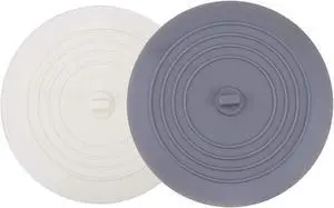 V-TOP Tub Stopper 2 Pack, 6 inches Large Silicone Drain Plug Hair Stopper Flat Suction Cover for Kitchen Gadgets Bathroom Accessories and Laundry V-TOP Tub Stopper 2 Pack, 6 inches Large Silicone Drain Plug Hair Stopper Flat Suction Cover for Kitchen Gadgets Bathroom Accessories and Laundry
