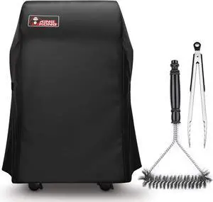 7105 Premium Cover for Weber 210 Series Gas Grills with Both Collapsed (Not Fit for Spirit II E-210) Black
