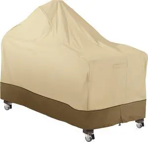 Veranda Water-Resistant 60 Inch Kamado Ceramic Grill Cover Grill Cover for Outdoor Grill BBQ Cover